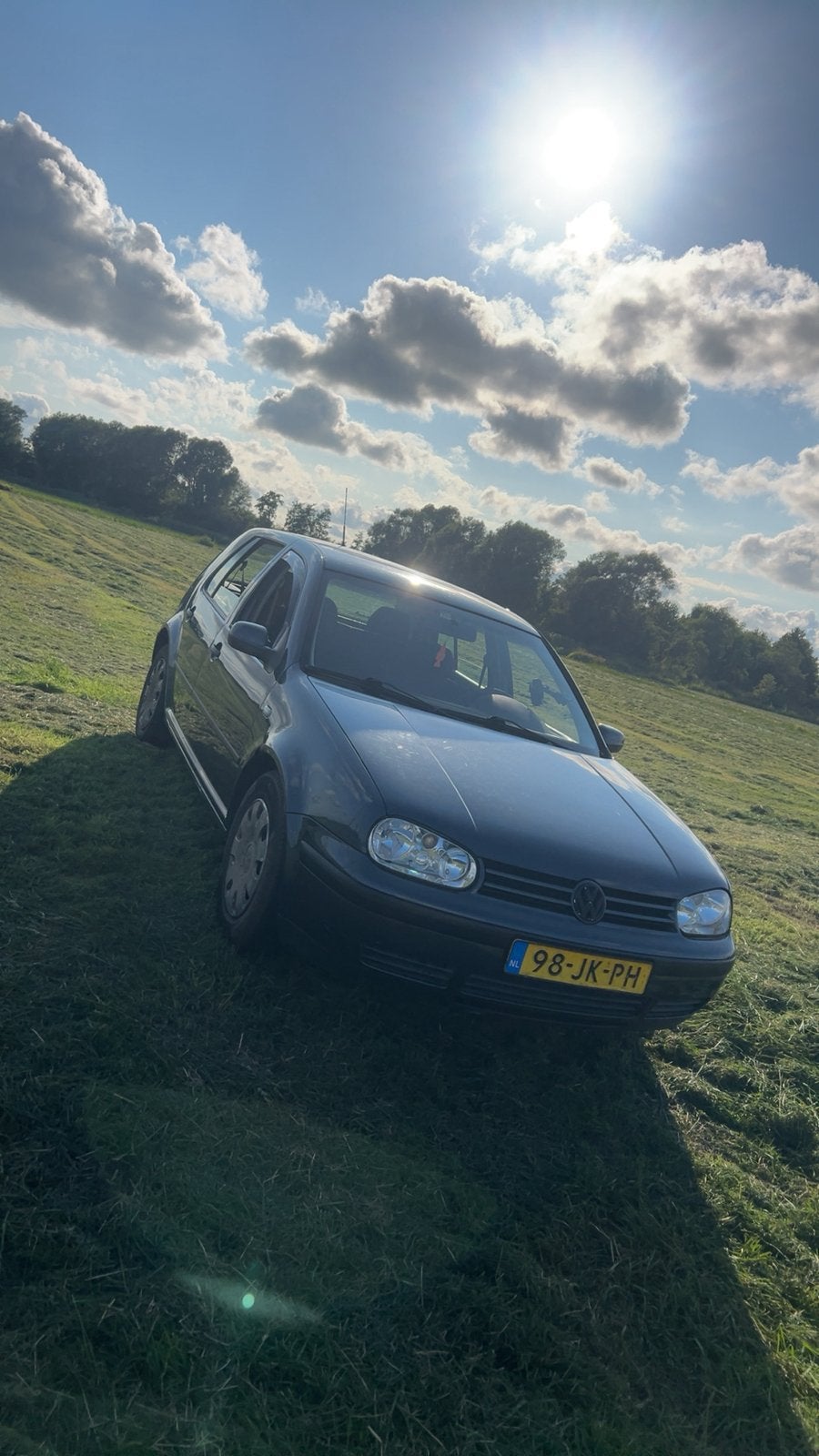 Volkswagen Golf 1.9 TDI 74KW 2002 Blauw, Auto's, Voorwielaandrijving, 4 cilinders, Blauw, 100 pk