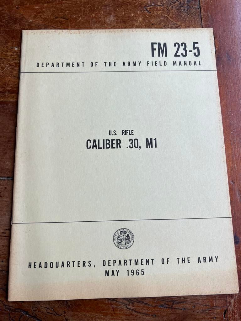 WO2 Vietnam M1 Garand .30 voorschrift 1965, Verzamelen, Militaria | Algemeen, Amerika, Ophalen of Verzenden, Boek of Tijdschrift