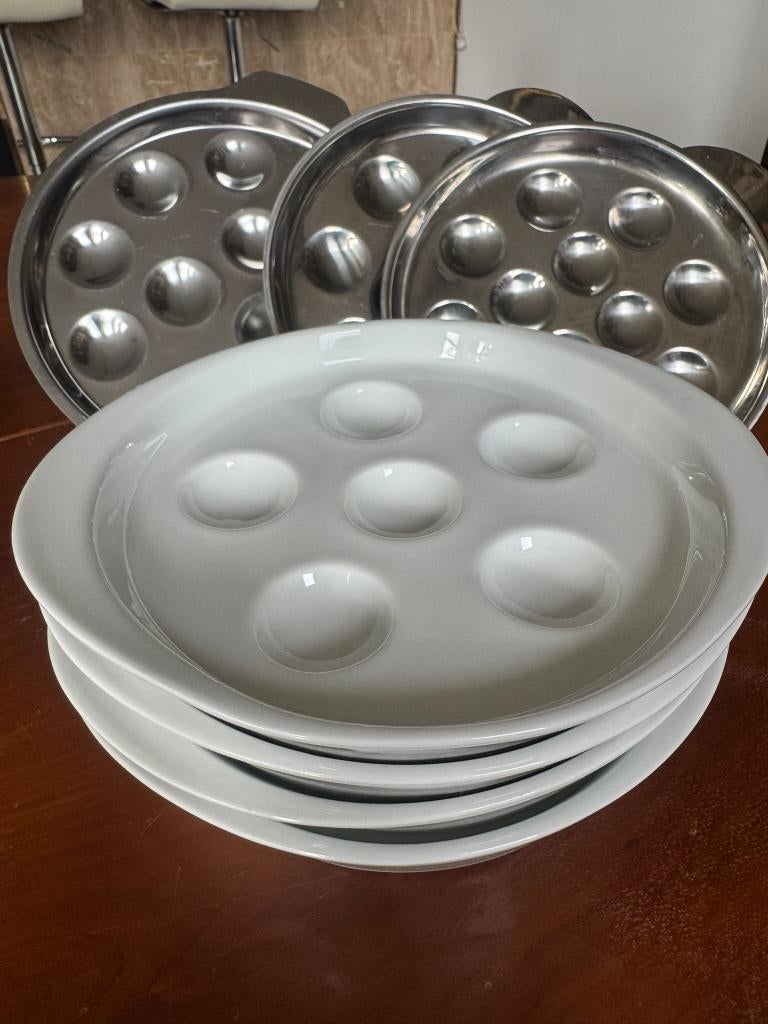 Escargot Serving Set, Ophalen of Verzenden, Glas, Overige stijlen
