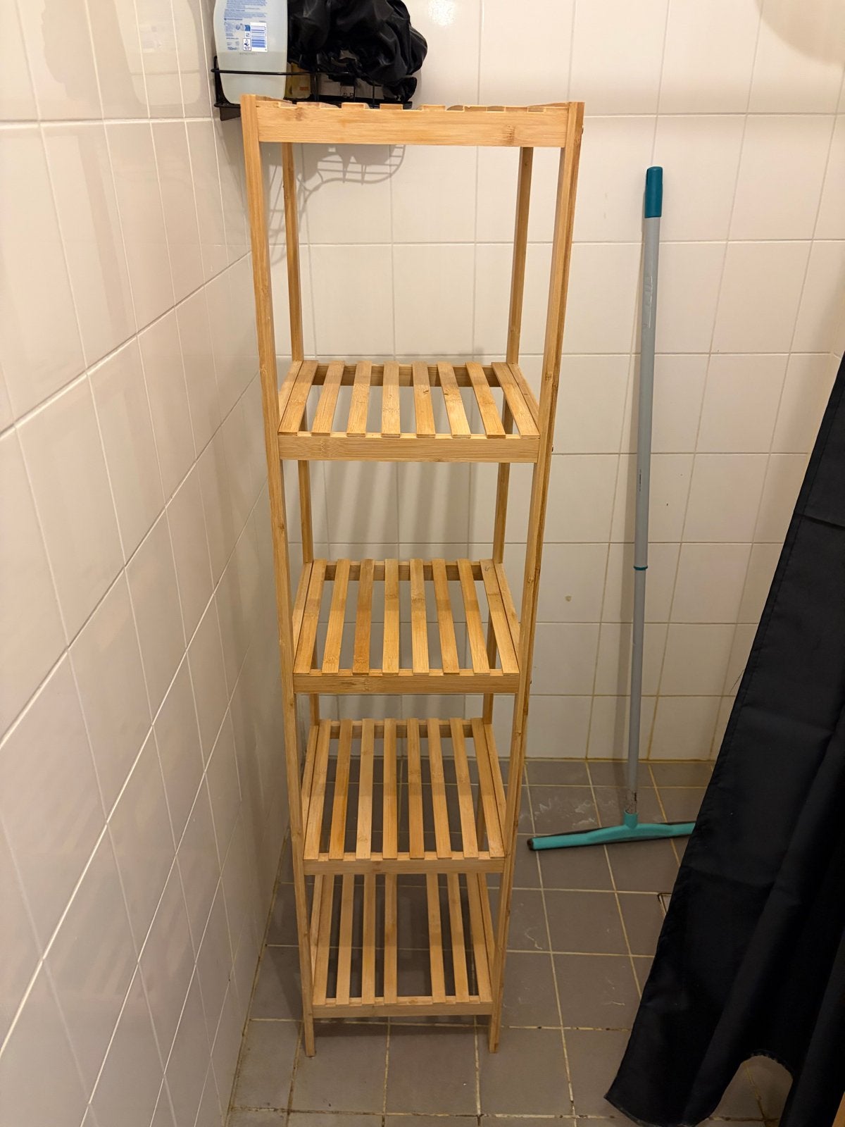 Badkamerkast van bamboe, Huis en Inrichting, Ophalen of Verzenden