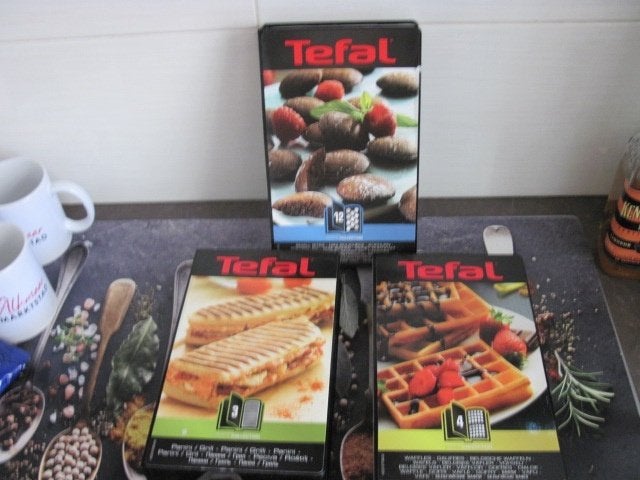 Tefal Snack Collection - Nummer 3 /4 en 12, Witgoed en Apparatuur, Ophalen of Verzenden, Nieuw