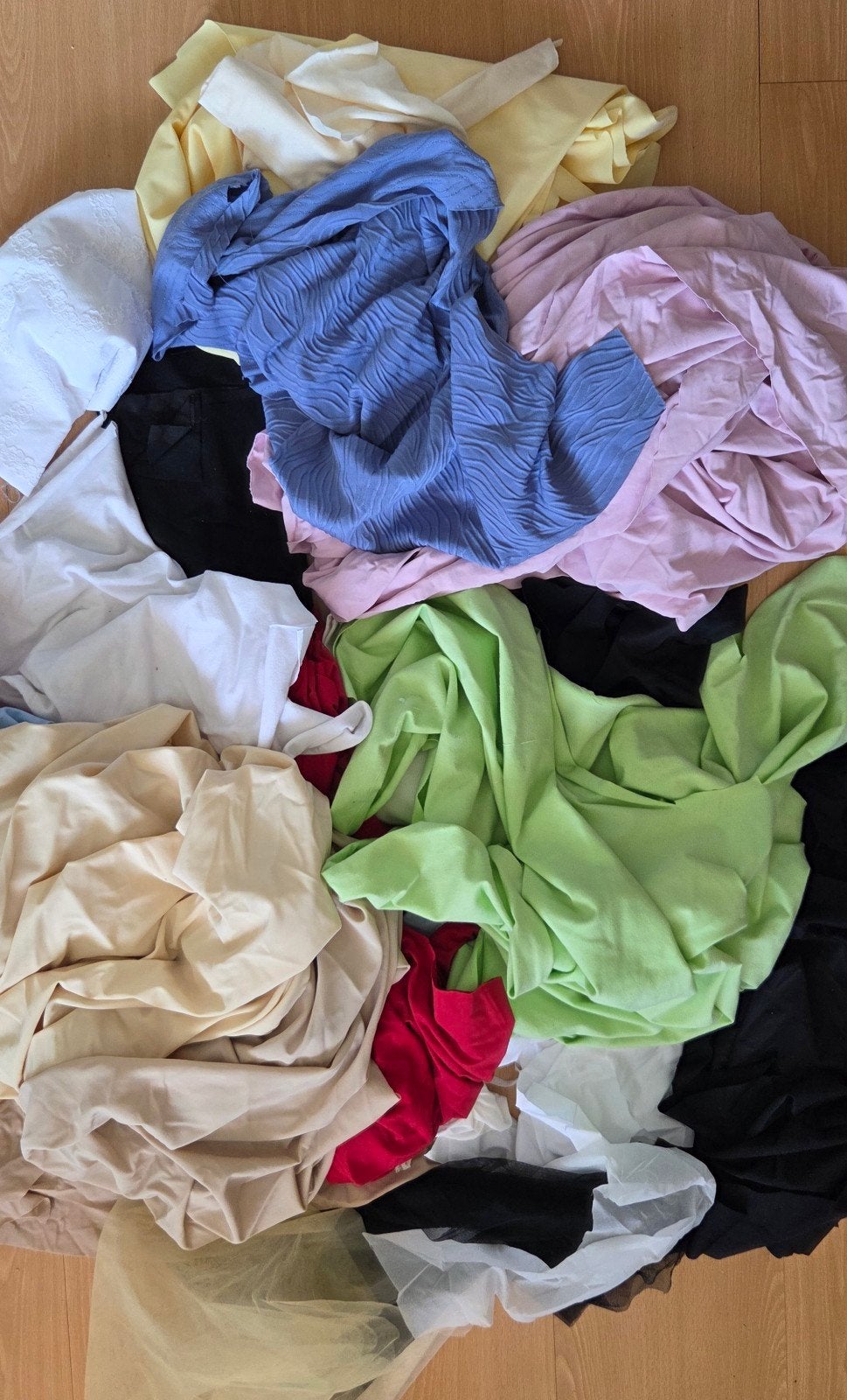 Restanten voor het maken van lingerie, Ophalen, 120 cm of meer, Wit, Kant