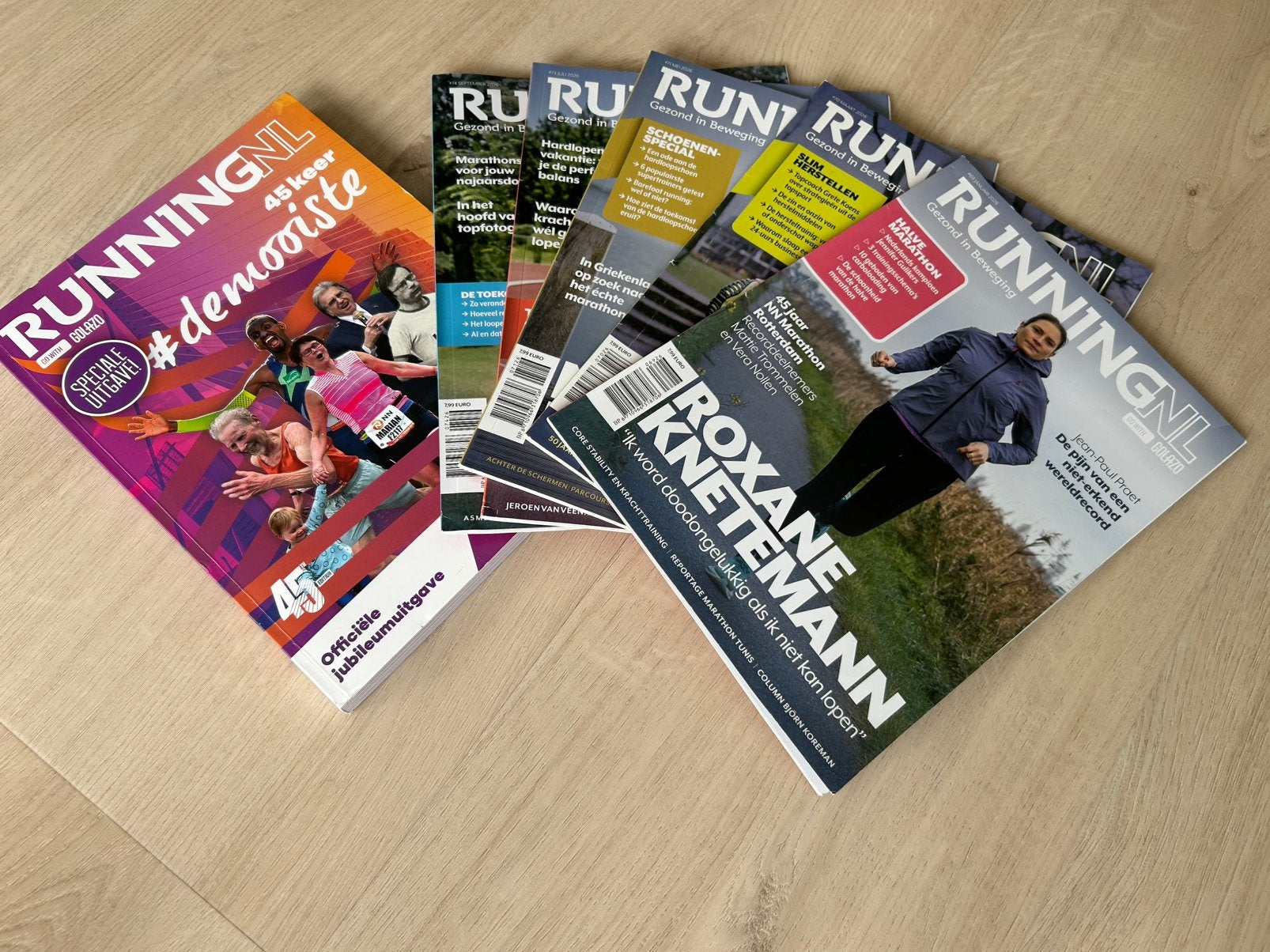 Tijdschriften Running NL/Marathon Rotterdam - Hardlopen, Ophalen of Verzenden, Gelezen, Sport en Vrije tijd