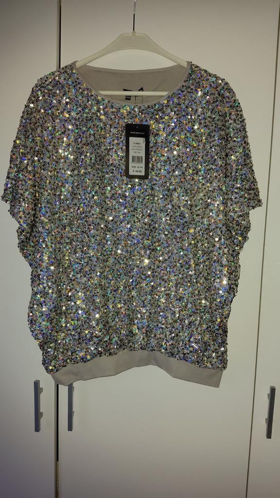 Nieuw Norah t-shirt mt 42-44, Kleding | Dames, Bruin, Maat 42/44 (L), Nieuw, Ophalen of Verzenden