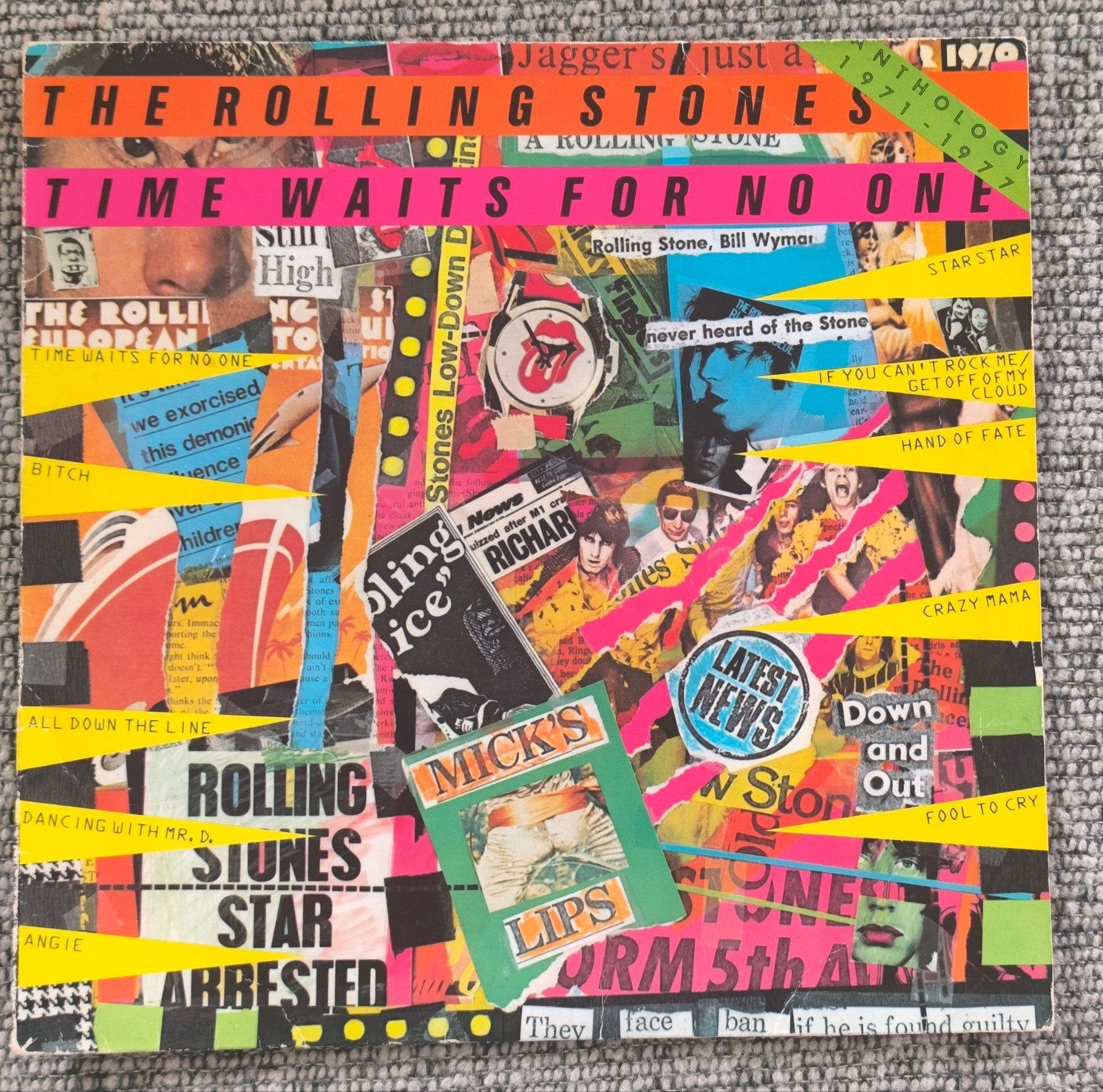 The Rolling Stones - Time Waits For No One 1971-19, LP, Gebruikt, Ophalen of Verzenden, Complilatie