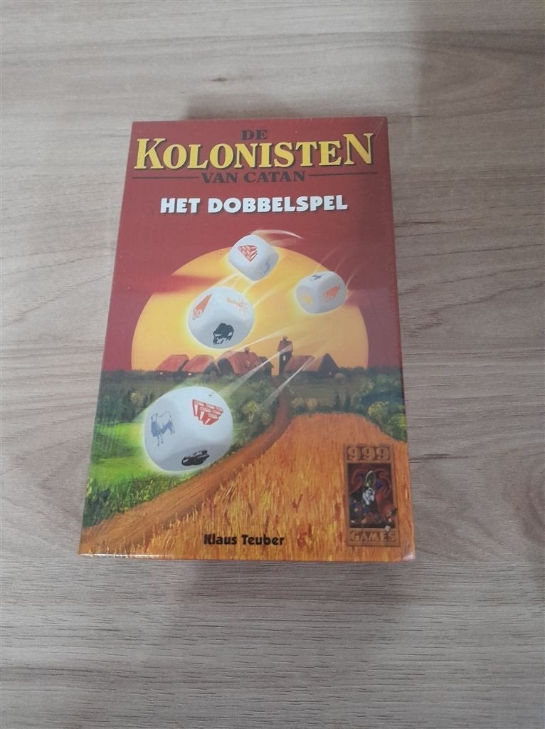 De kolonisten van Catan - het dobbelspel in seal - s3506, Verzenden, Zo goed als nieuw