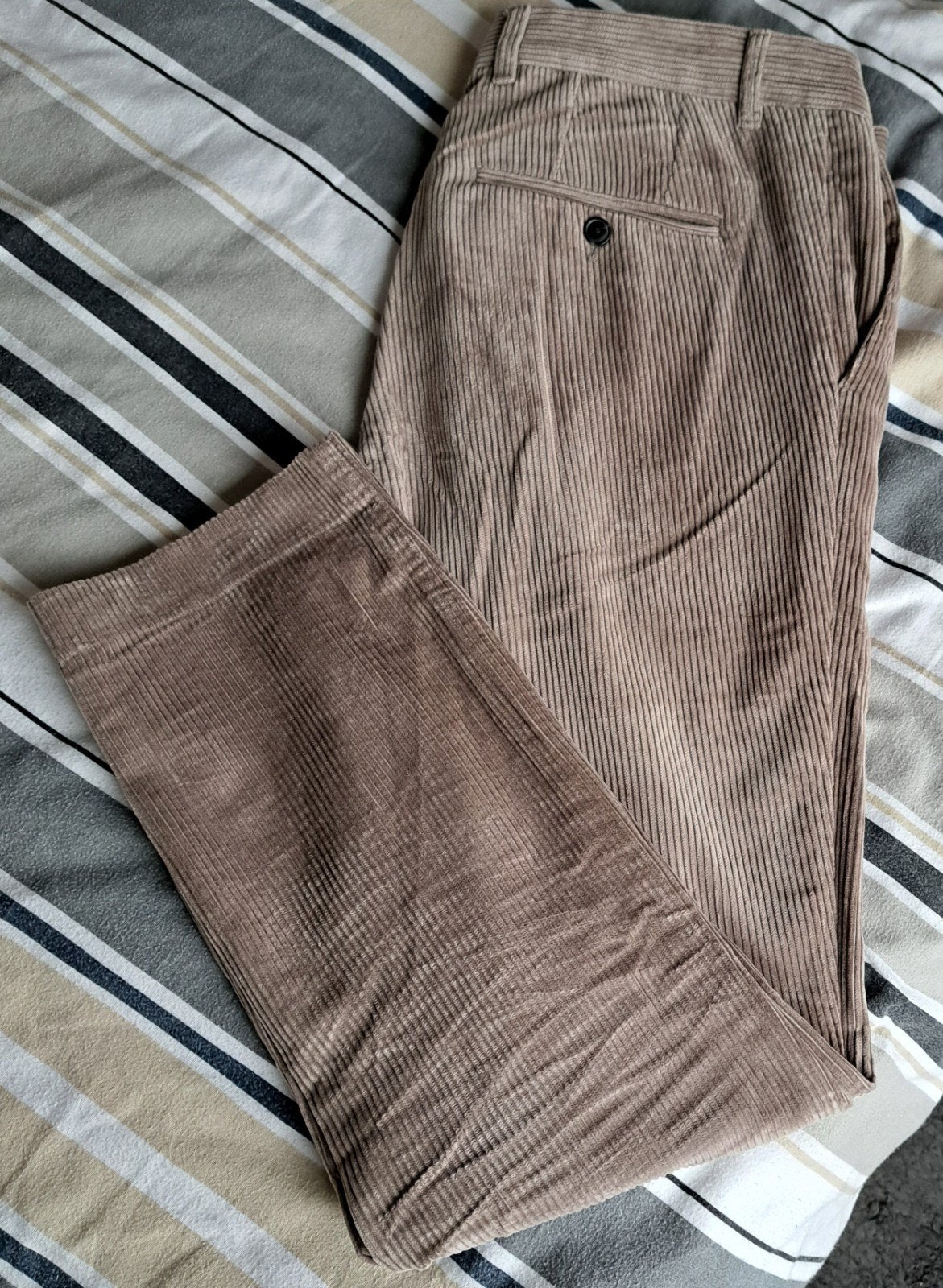 Mango Corduroy Broek Mt 32, Maat 48/50 (M), Ophalen of Verzenden, Zo goed als nieuw, Mango