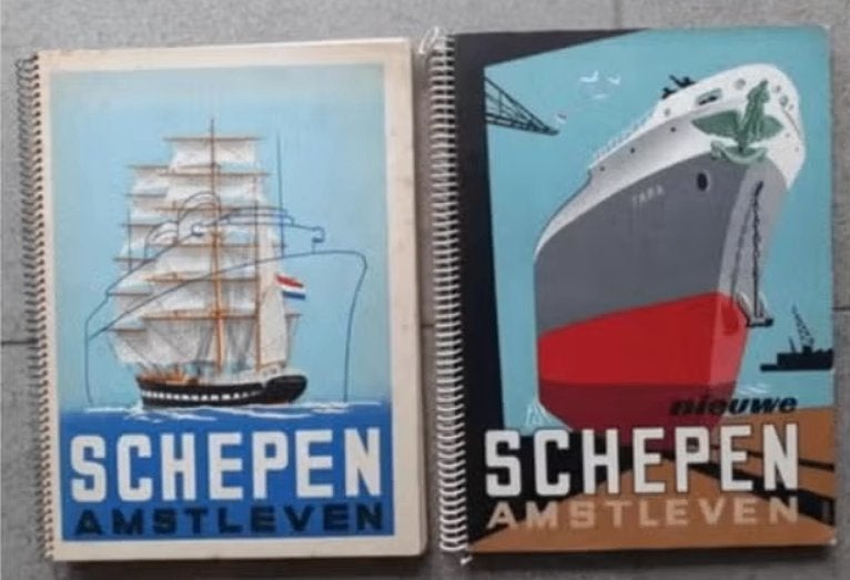 Schepen Amstleven **, Ophalen of Verzenden, Gebruikt, Motorboot, Boek of Tijdschrift