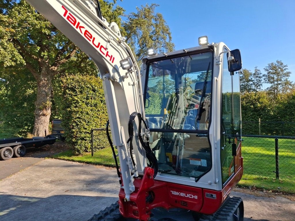 Takeuchi TB230, minigraver, minikraan, BJ2024, 650 uur., Ophalen, Nieuw