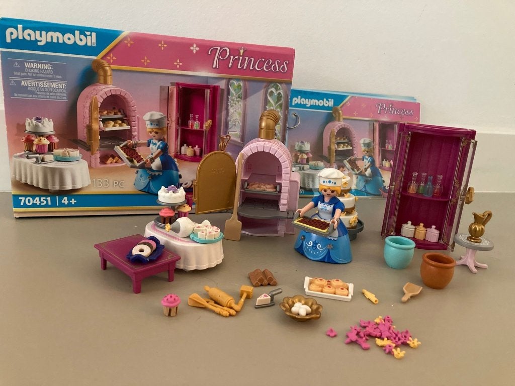 playmobil prinsessen keuken 70451, Complete set, Overige typen, Ophalen of Verzenden, Zo goed als nieuw