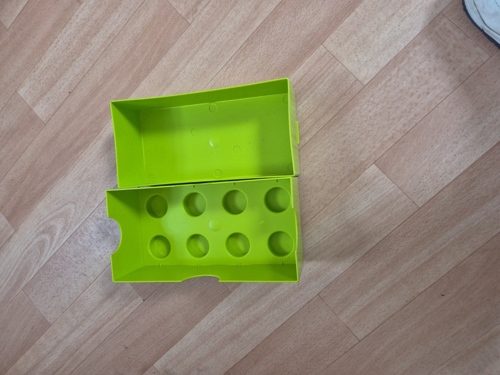 Lego Broodtrommel/ lunchbox Groen - 20x10x6 cm, Ophalen of Verzenden, Zo goed als nieuw