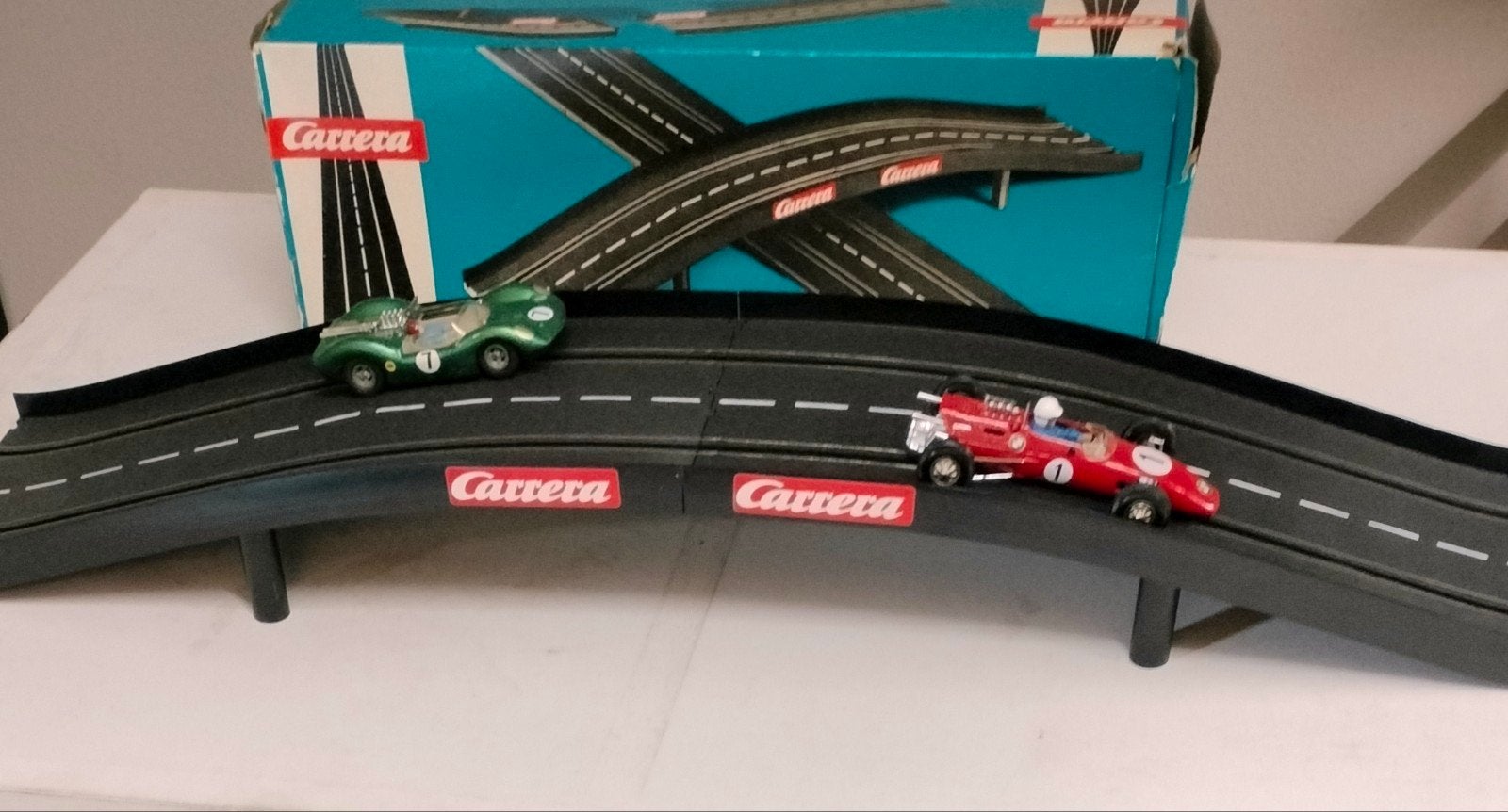 Carrera Universal racebaan brug viaduct overweg art nr 50545, Ophalen of Verzenden, Zo goed als nieuw, Elektrisch, Carrera