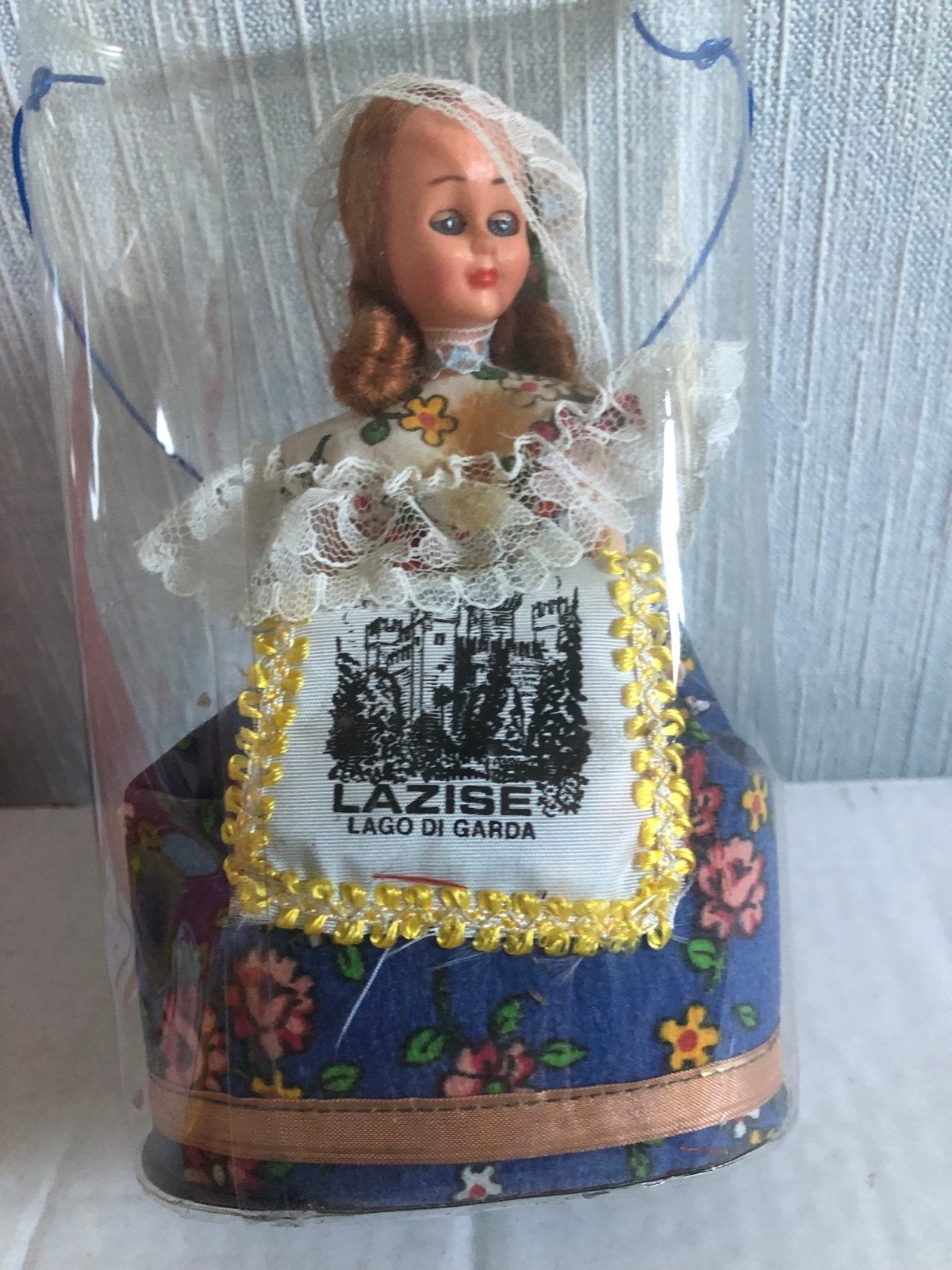 Vintage popje Lazise Lago di Garda souvenir, Ophalen of Verzenden, Gebruikt, Pop