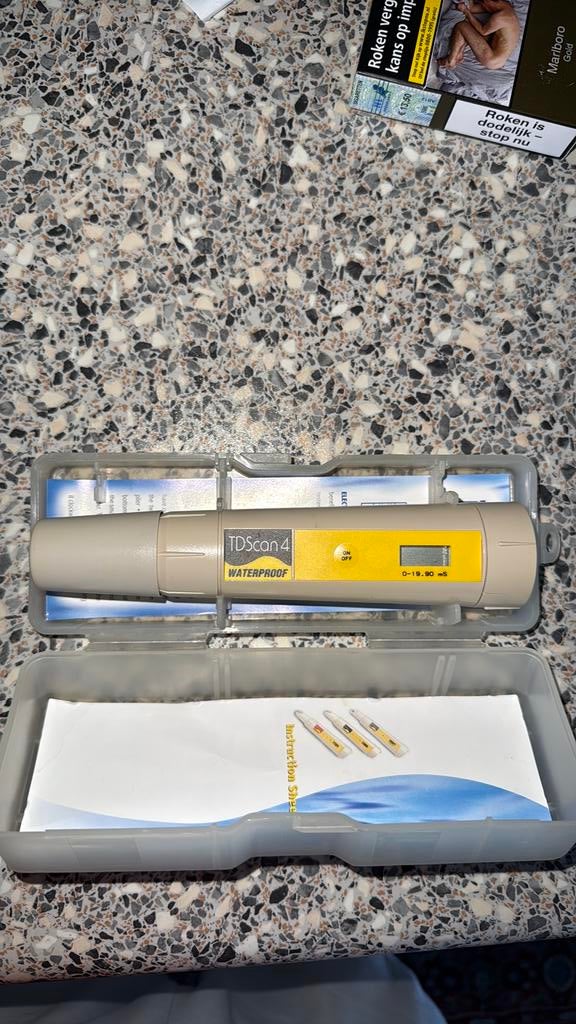 Eutech waterproof TDScan 4 tester EC meter, Ophalen of Verzenden, Gebruikt