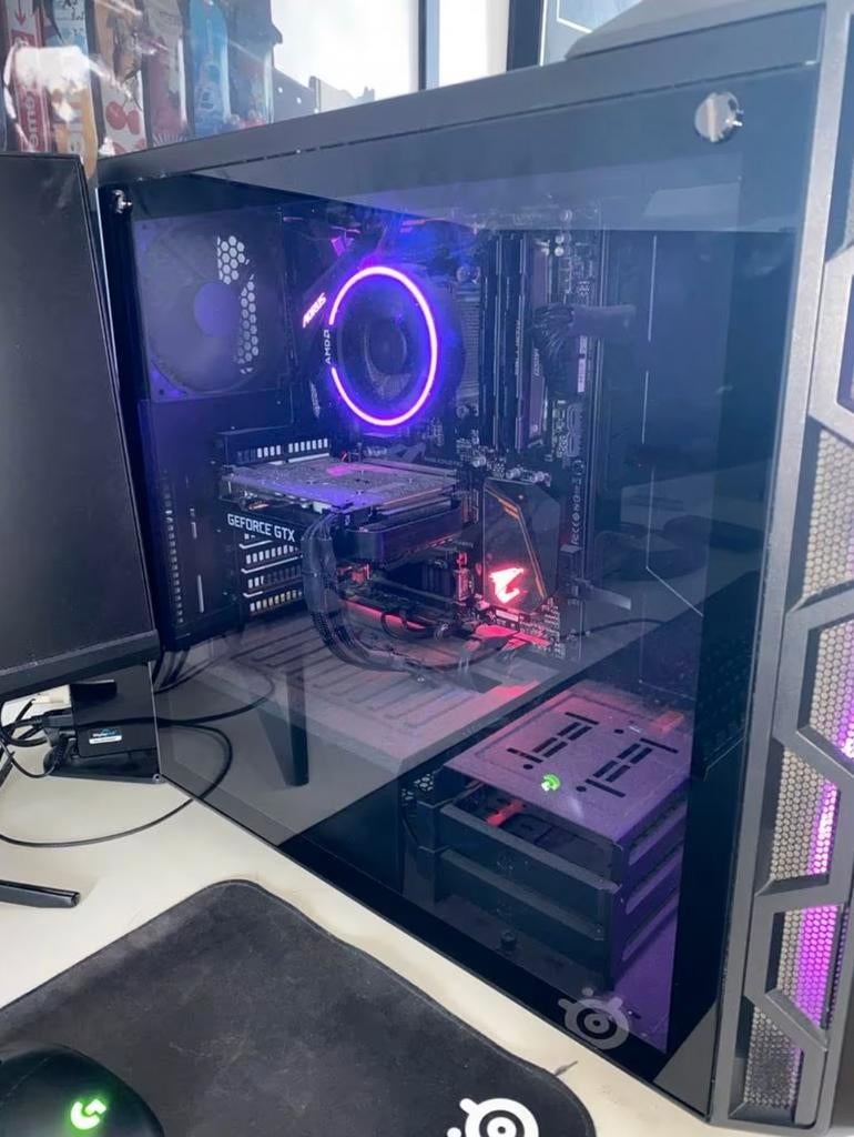 Gaming PC AMD Ryzen 7 2700 GTX 1660 16GB RAM 500GB SSD, Ophalen, Gebruikt, Gaming, SSD