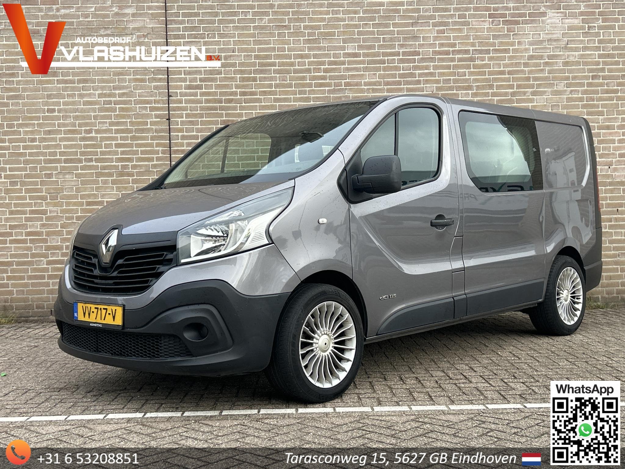 Renault Trafic 1.6 dCi T27 L1H1 Comfort Dubbel Cabine | €, Voorwielaandrijving, Euro 5, Gebruikt, 2000 kg