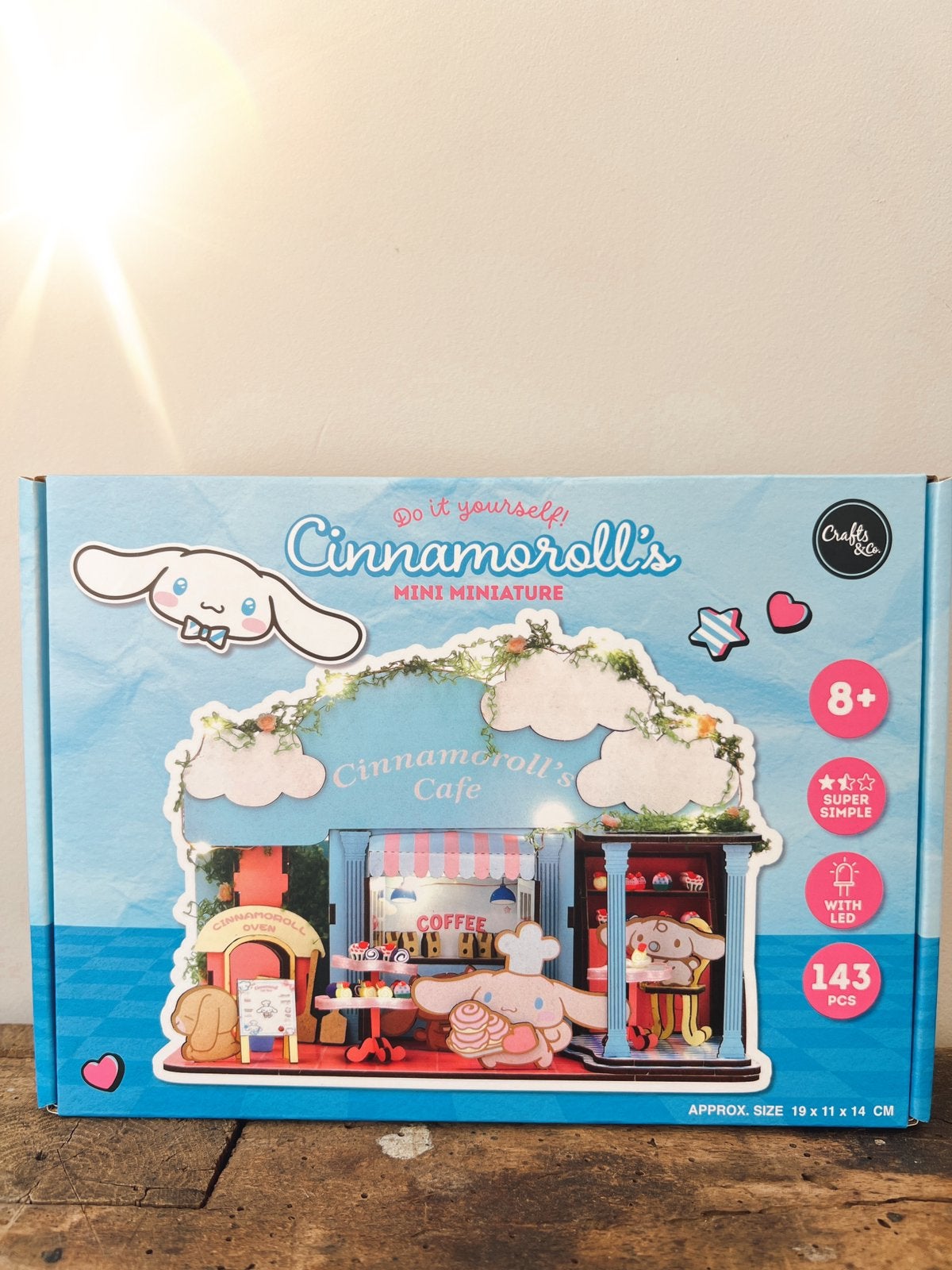 Sanrio Cinnamoroll Café DIY Miniatuur | Crafts & Co | Nieuw, Ophalen of Verzenden, Nieuw, Overige typen