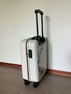 VL handbagage koffer spinner cabine koffer reiskoffer Nieuw, Wieltjes, 50 tot 60 cm, Hard kunststof, Nieuw