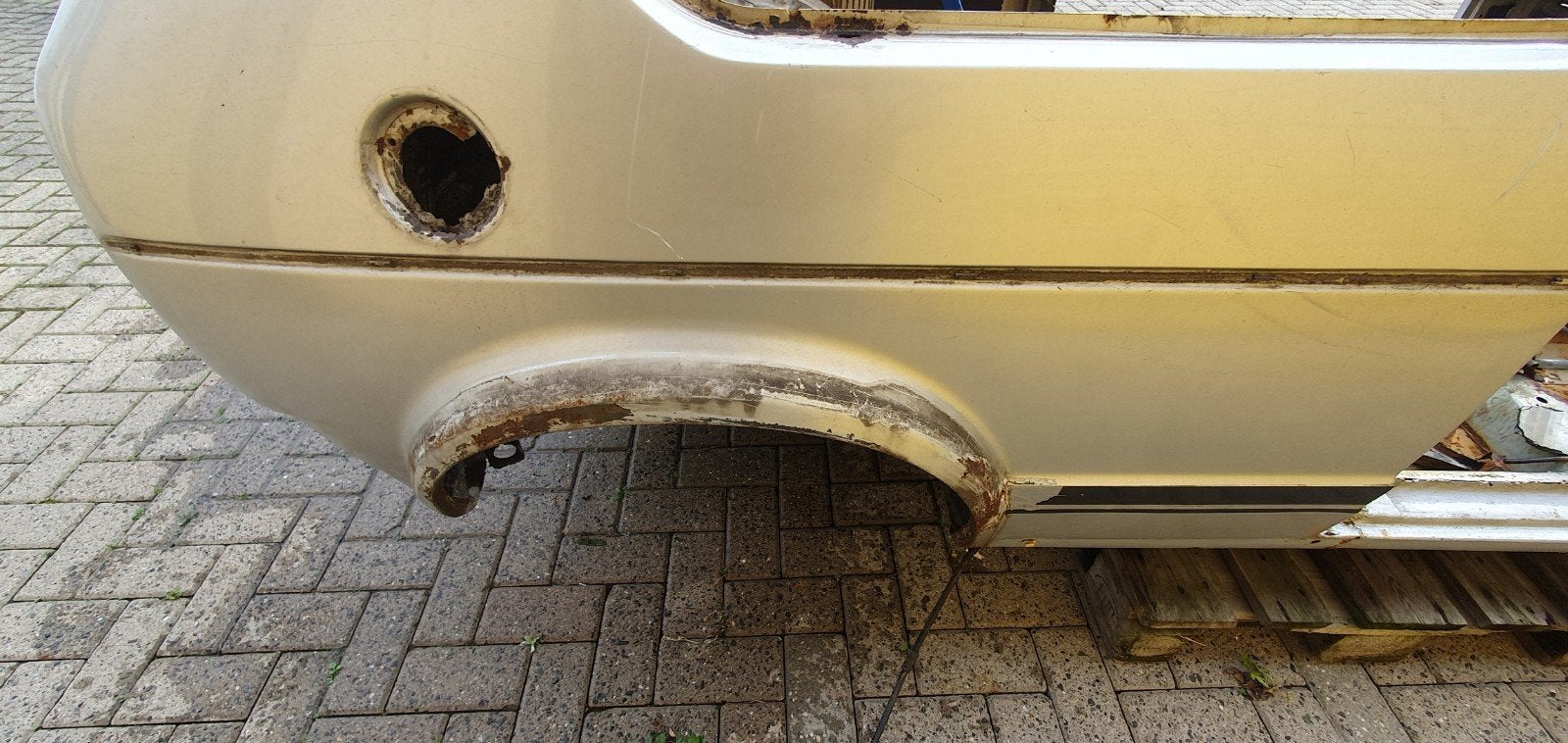 1977 golf gt1 MK1 plaatdelen, Ophalen, Gebruikt, Voor, Bumper