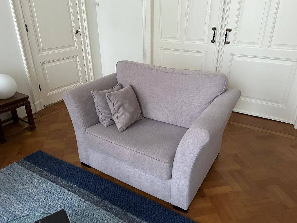 Loveseat ca. 135cm, gratis af te halen, Ophalen, Gebruikt, Eenpersoons, 75 tot 100 cm