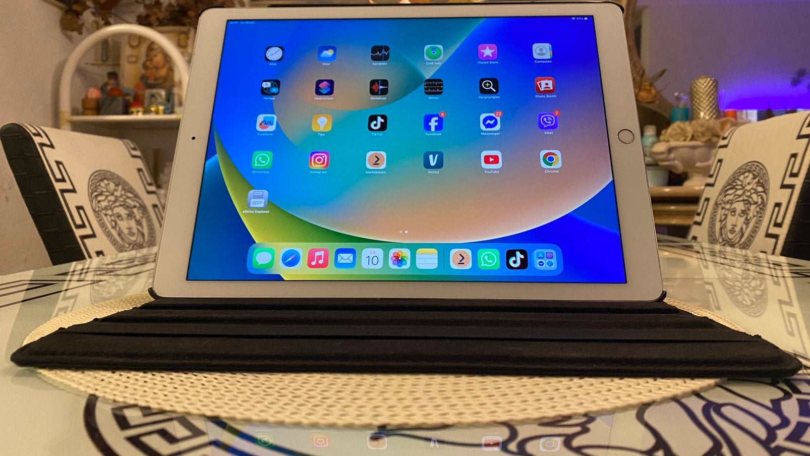 iPad Pro 12.9 inch 2de generatie in nette staat, Ophalen, Zo goed als nieuw, 12 inch, Apple iPad