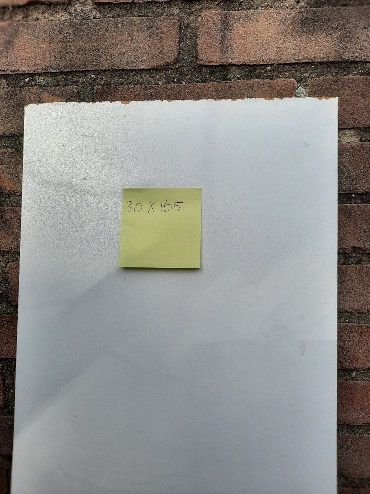 witte plank boekenplank wandplank 30 x 165 cm, Ophalen