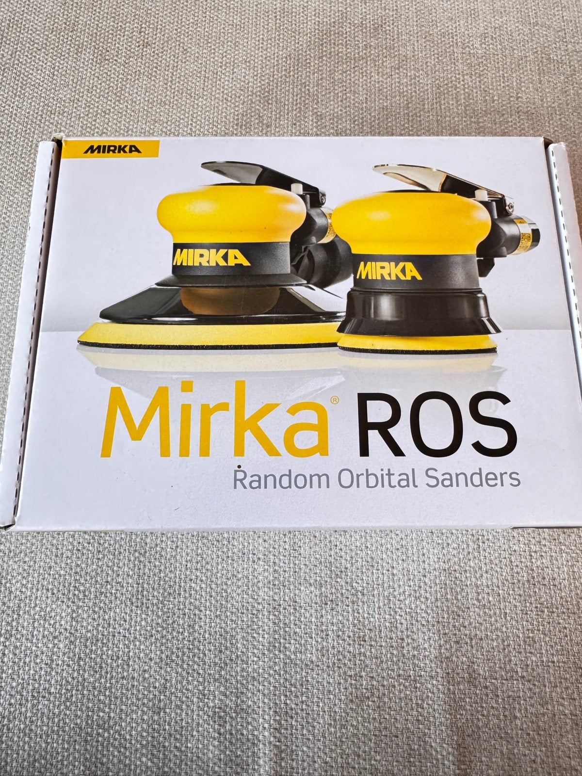 Mirka ROS 525CV 125mm Excentrische Schuurmachine, Ophalen of Verzenden, Nieuw, Minder dan 600 watt, Excentrische schuurmachine