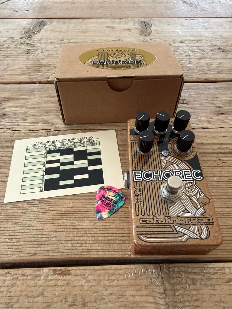 Catalinbread Echorec v1 delay pedaal, Muziek en Instrumenten, Effecten, Ophalen of Verzenden, Gebruikt, Delay of Echo