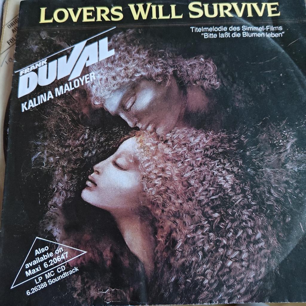 Frank Duval - Lovers Will Survive (Single), Ophalen of Verzenden, Gebruikt