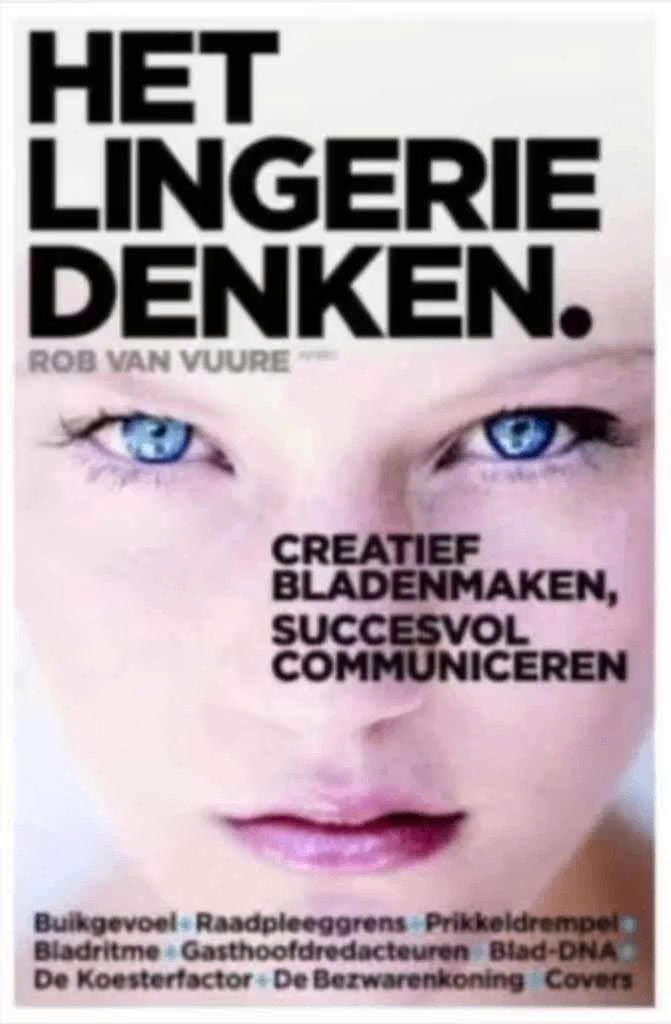 Het lingeriedenken (Rob van Vuure), Ophalen of Verzenden, Zo goed als nieuw, Management