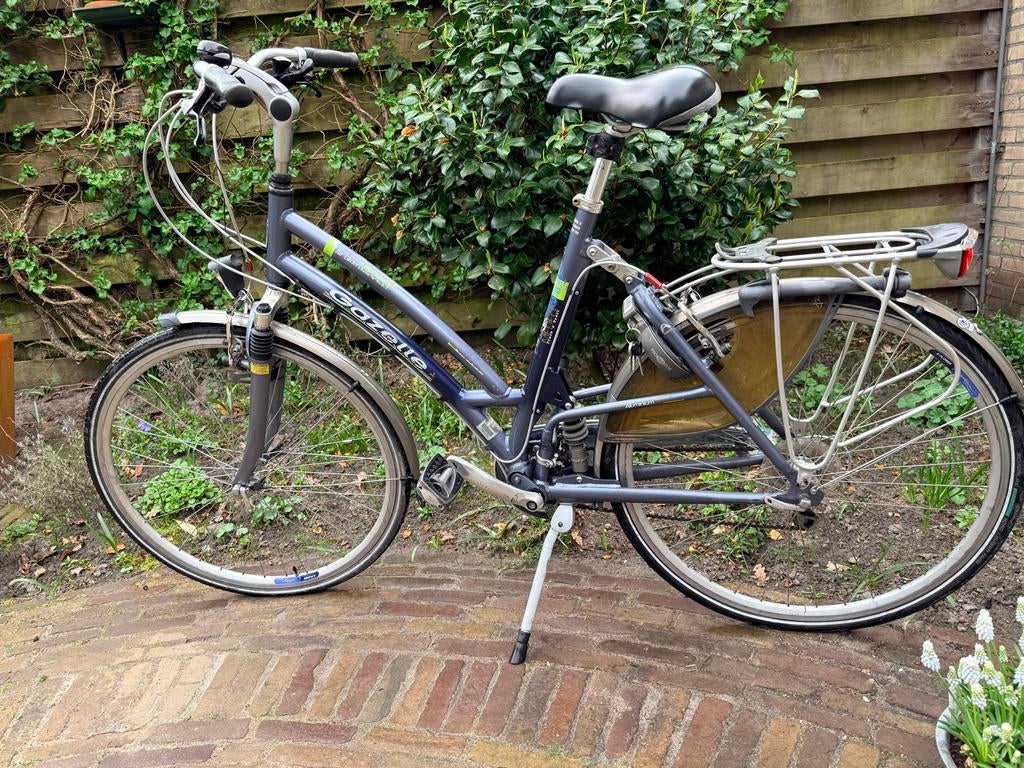 Gazelle damesfiets, Ophalen, Velgrem, Versnellingen, Gazelle