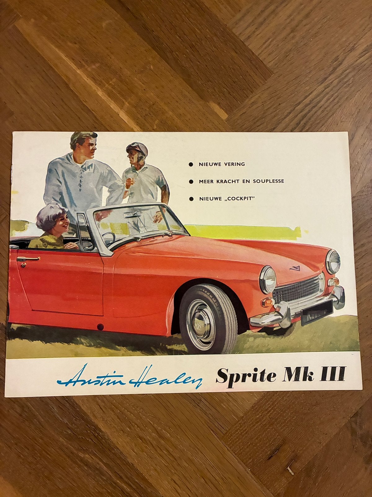 Austin Healey Sprite Mk III brochure, Verzenden, Zo goed als nieuw, Overige merken