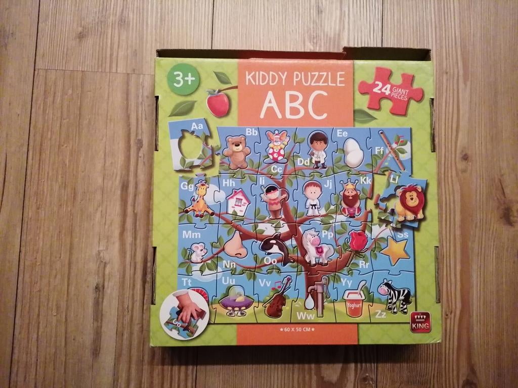 Letter puzzel, Kinderen en Baby's, Speelgoed | Kinderpuzzels, Ophalen of Verzenden, Meer dan 50 stukjes