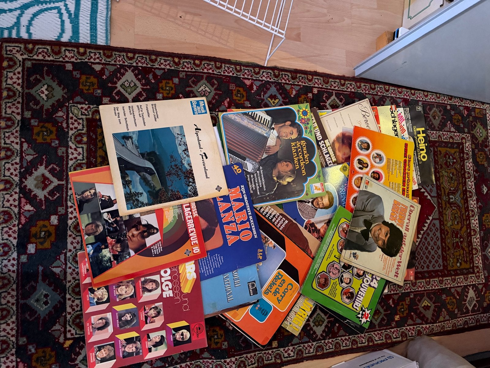 Grote collectie schlager en pop vinylplaten (LP's), Ophalen, LP, Gebruikt, Pop