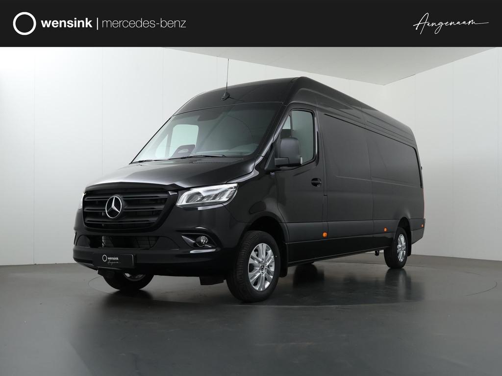 Mercedes-Benz Sprinter 319 CDI L3 H2 Select | Winterpakket |, Auto's, Automaat, Euro 6, Zwart, Bedrijf