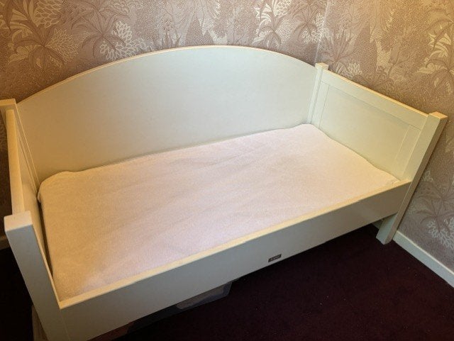 Te koop: Kinderbed Bopita 150x70, Gebruikt, 70 tot 85 cm, 140 tot 160 cm, Ophalen