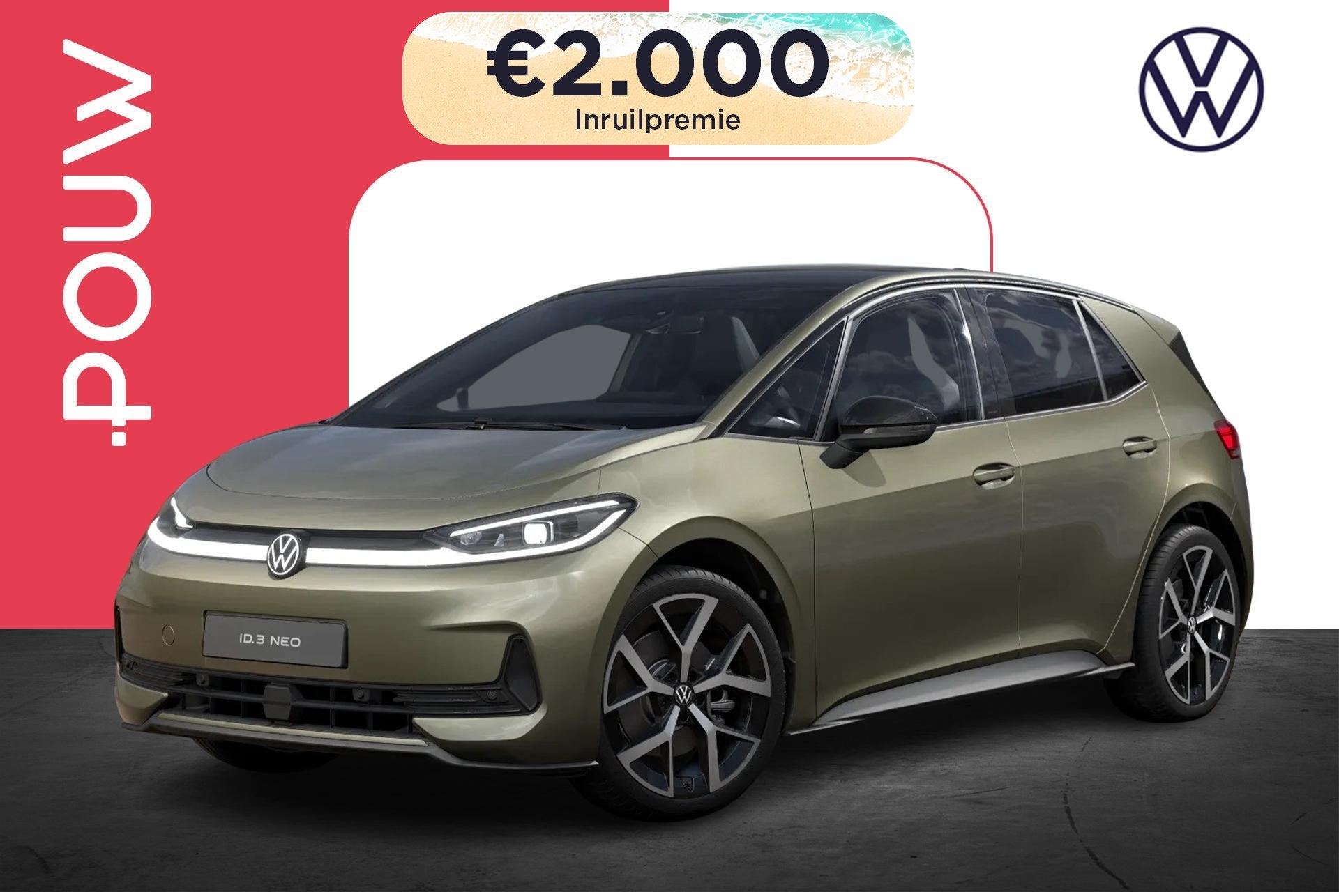 Volkswagen ID.3 Neo Style 190pk 58 kWh | LMV 20'' | Panorama, Auto's, Volkswagen, Automaat, 12 maanden, Achterwielaandrijving