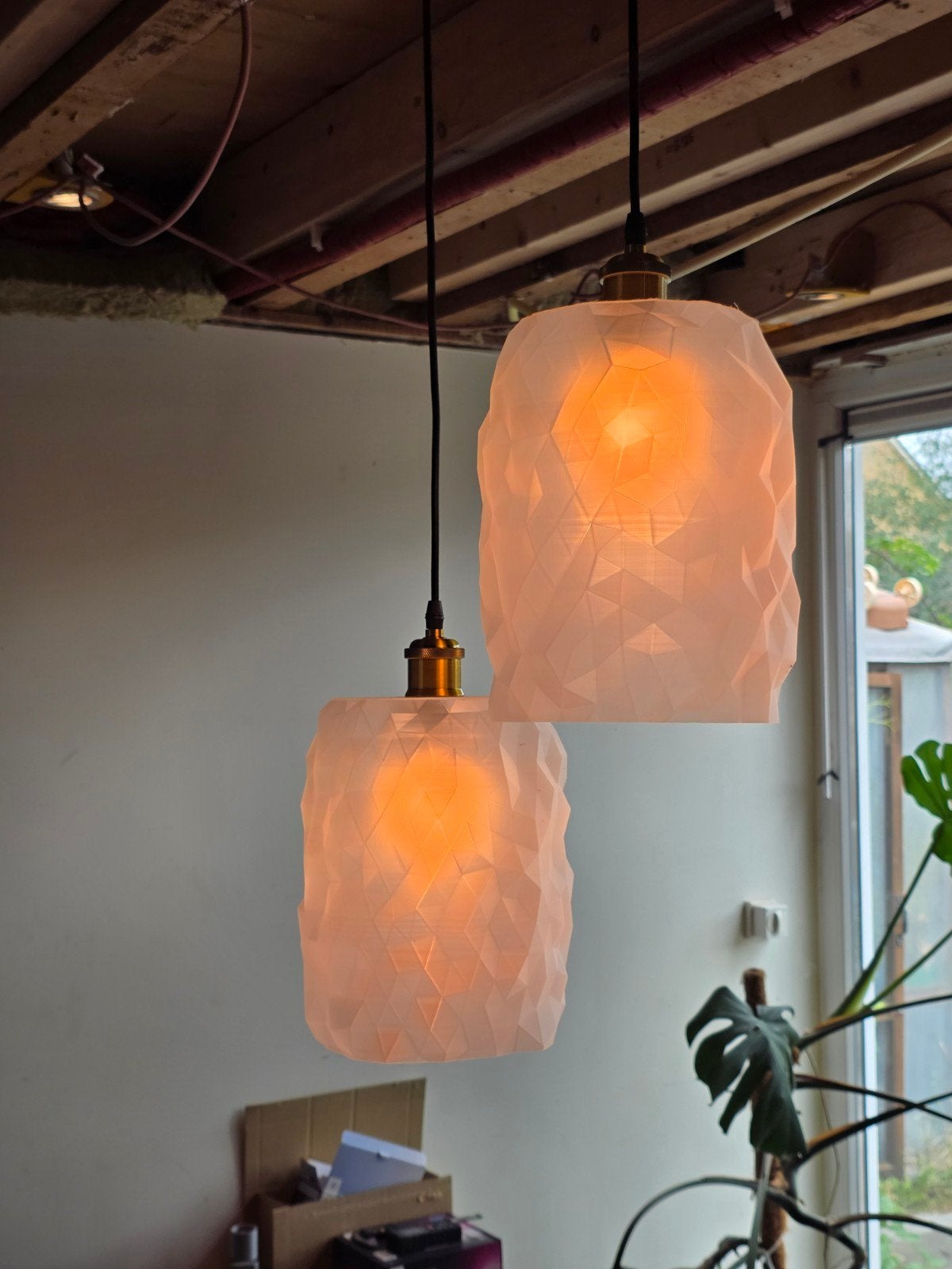 Hanglampen met Gouden Fitting en E27 Philips Hue Color, Ophalen of Verzenden, Nieuw, Kunststof, E27 (groot)