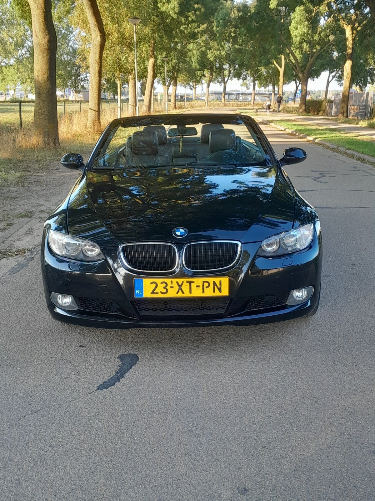 BMW 3-Serie 2.0 I 320 Cabrio 2007 Zwart