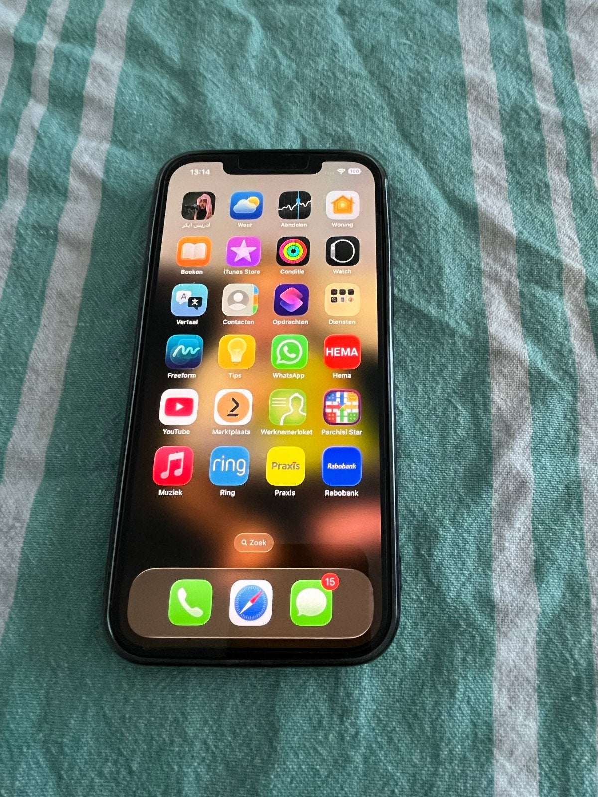 iPhone 12 Pro Max 256GB - Gebarsten achterkant, 256 GB, Gebruikt, Blauw, Zonder simlock