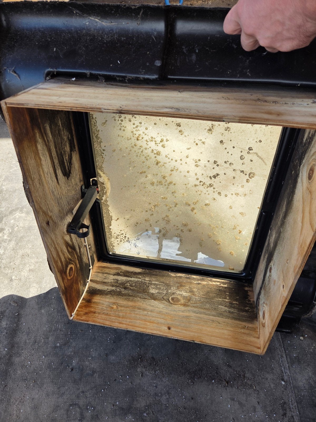 2 x Gebruikt Dakraam met Houten Kozijn, Doe-het-zelf en Verbouw, Glas en Ramen, Ophalen, Gebruikt, Minder dan 80 cm, Dakraam