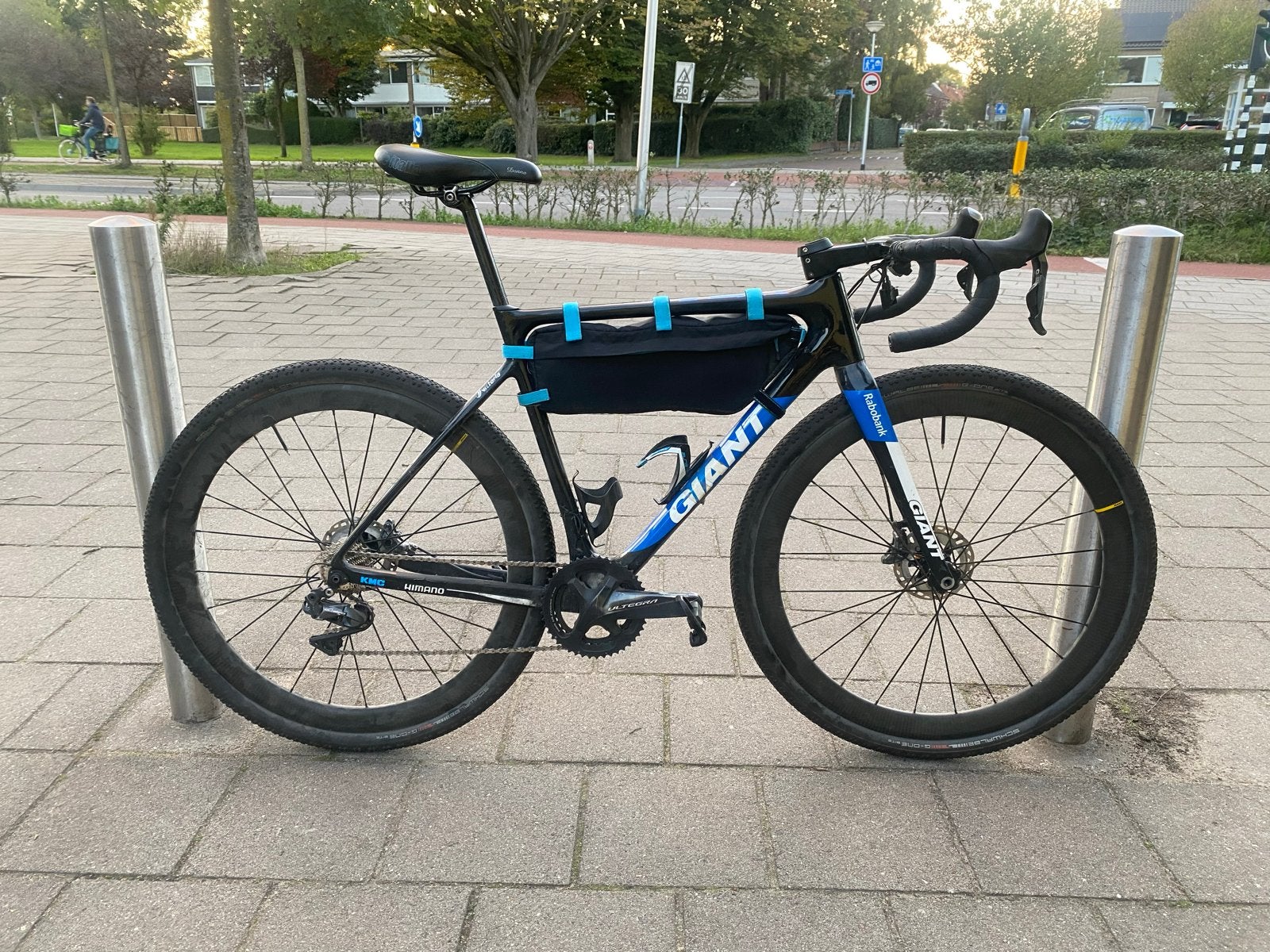 Giant TCX Cyclocrossfiets Gravel Ultegra Disc Mavic Cosmic, Ophalen, 28 inch, Gebruikt, Carbon