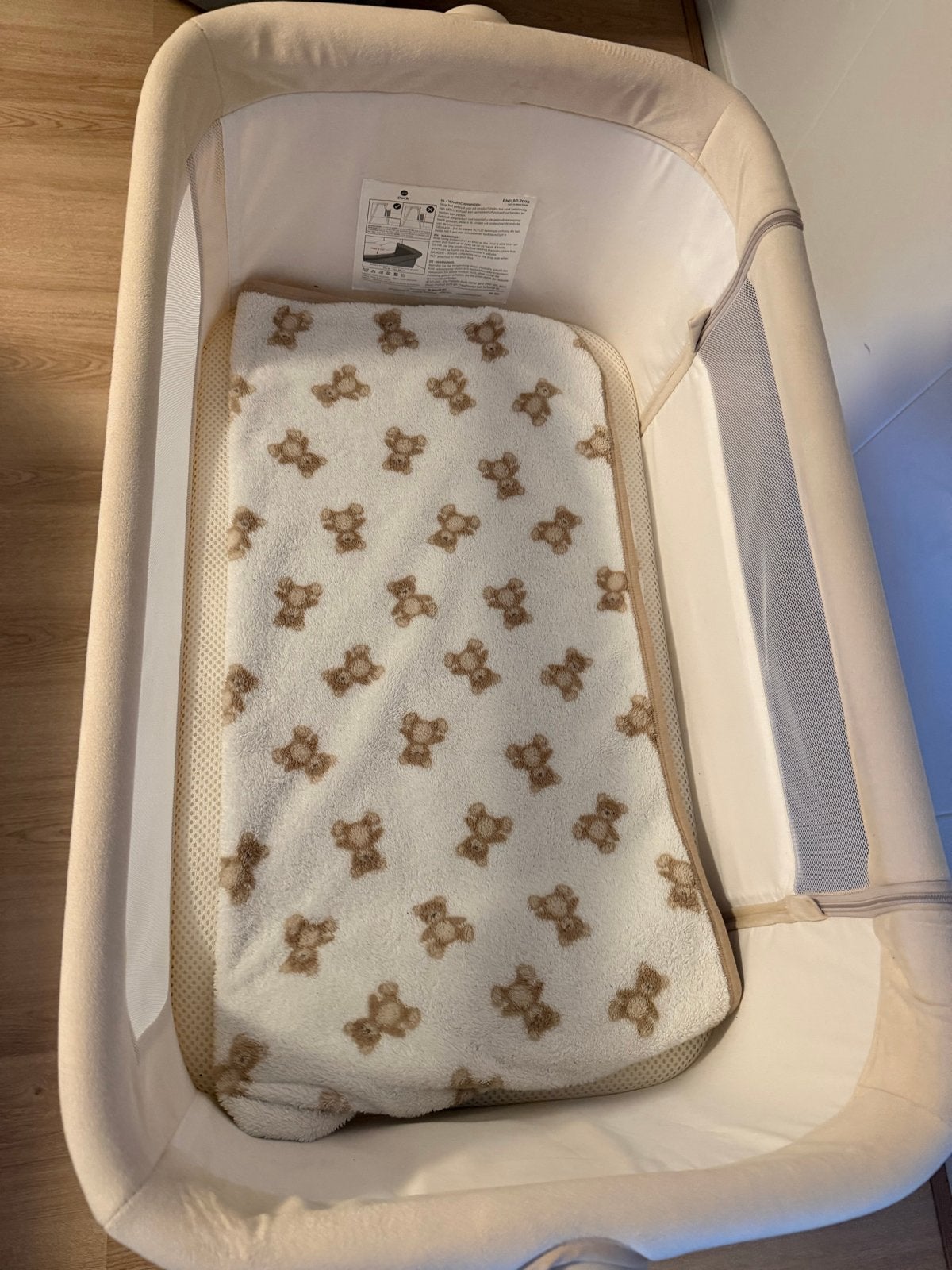 Co-sleeper/Wiegje met matras en opbergruimte, Ophalen of Verzenden, Gebruikt, Wieg