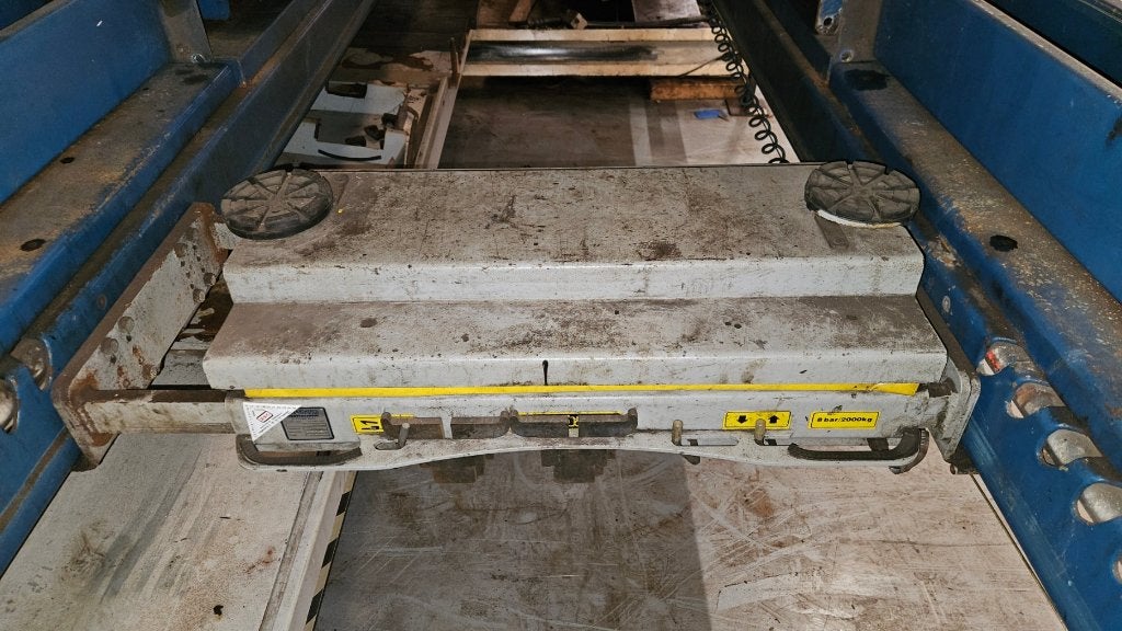 Brugkrik hefbrugkrik autokrik Nussbaum LASER JACK 2000Kg, Ophalen
