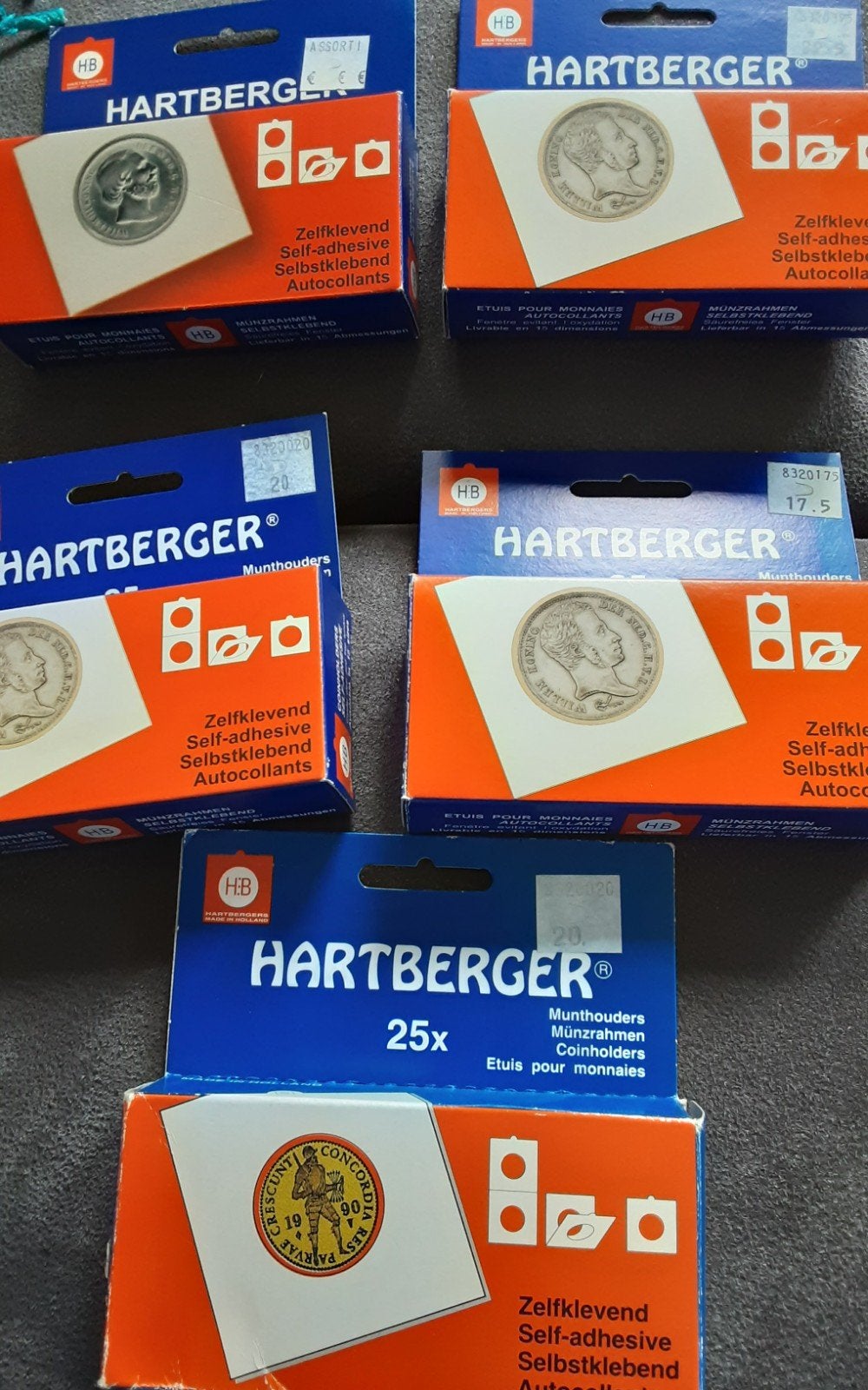 Munthouders, Postzegels en Munten, Ophalen of Verzenden