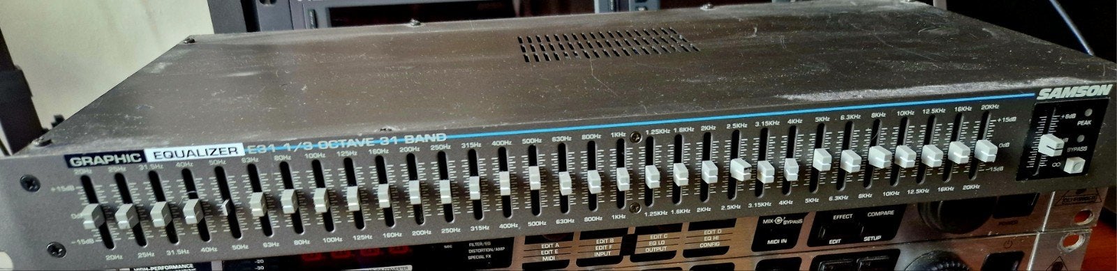 Samson Graphic Equalizer S.31 - 1/3 Octave 31-Band, Ophalen of Verzenden, Gebruikt, Audio
