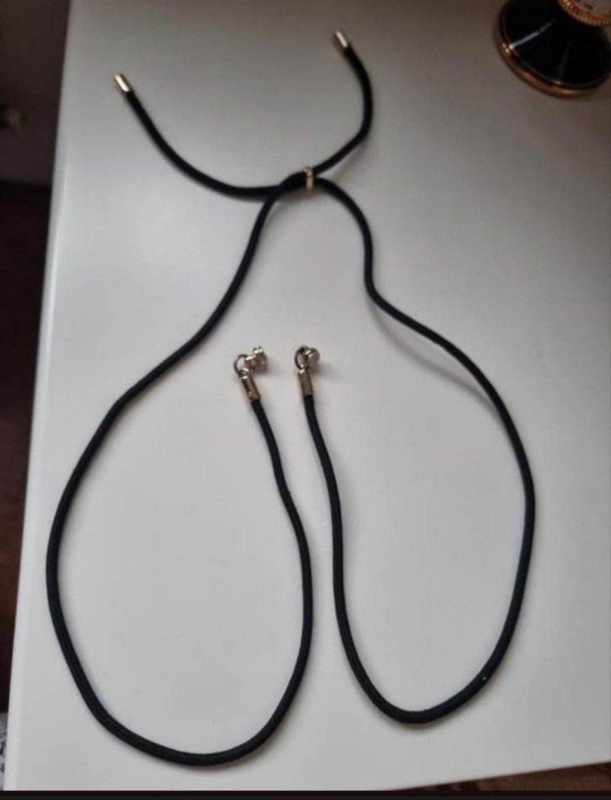 Zwarte Telefoon Strap / Telefoonkoord, Ophalen of Verzenden, Nieuw, Overige typen