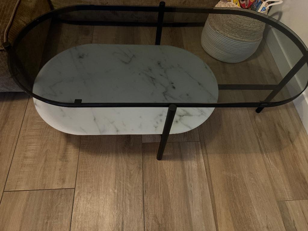 Salontafel, Ophalen, Gebruikt, 100 tot 150 cm, 50 tot 100 cm