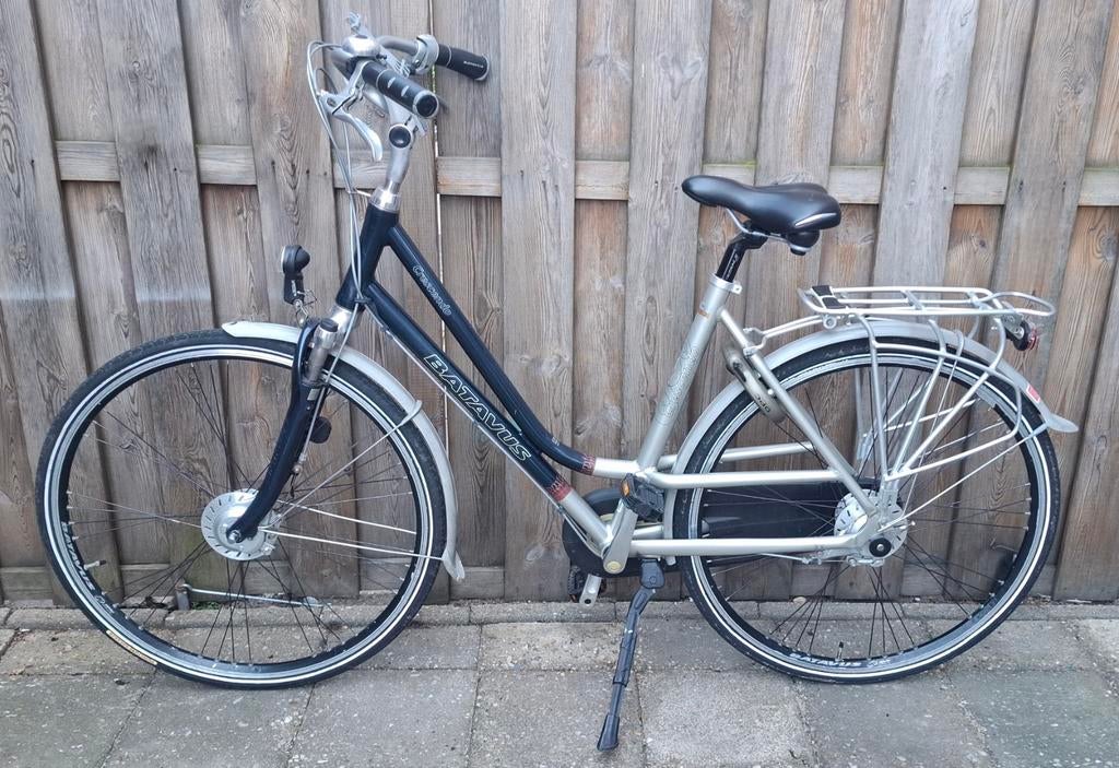 Batavus Crescendo damesfiets framemaat 53, Ophalen, Minder dan 10 versnellingen, Batavus, 53 tot 56 cm