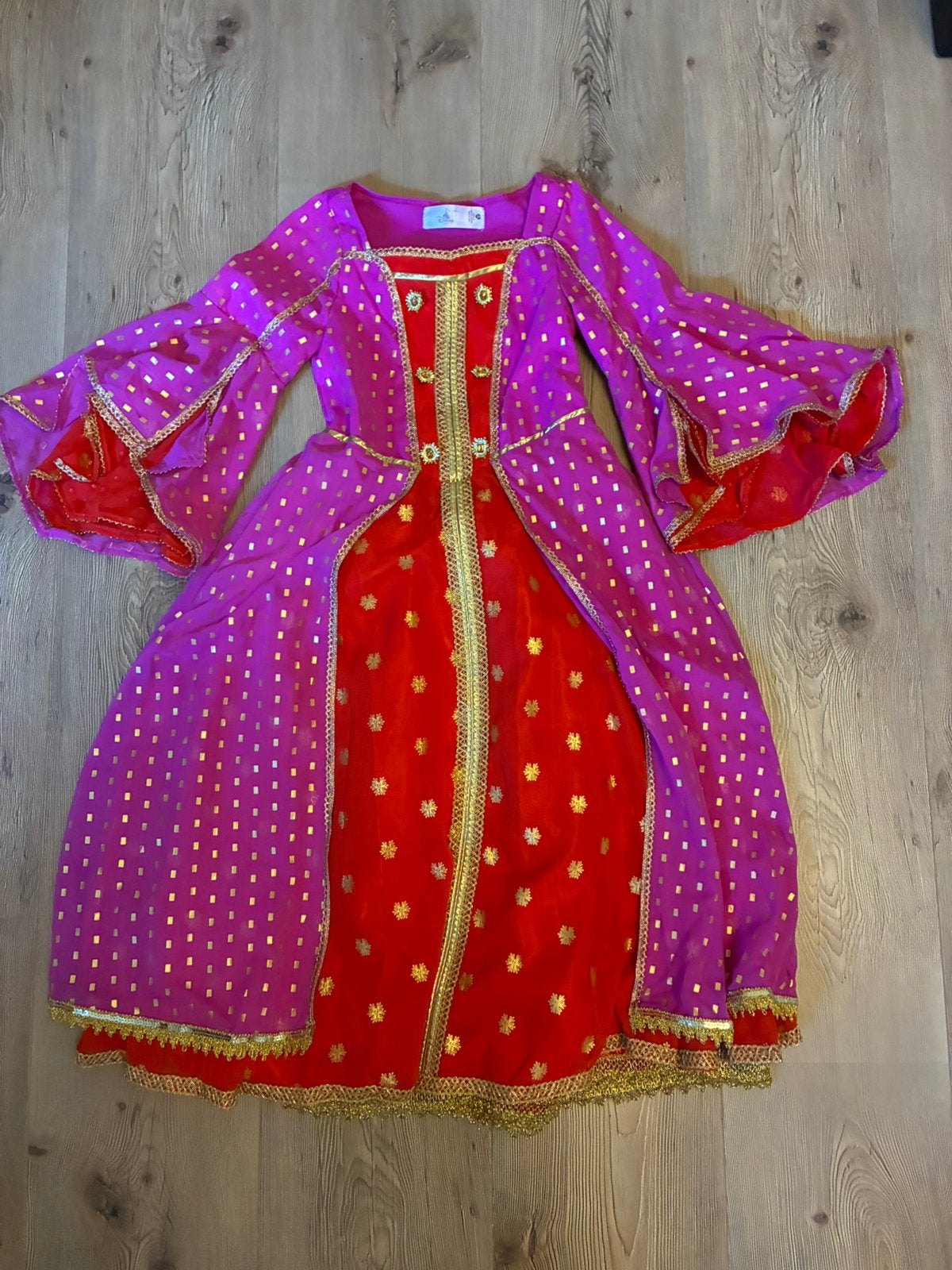 Mooie prinses Jasmine oosterse jurk (arabisch, indiaas), Ophalen of Verzenden, Kleding, Maat 34 (XS) of kleiner, Overige thema's